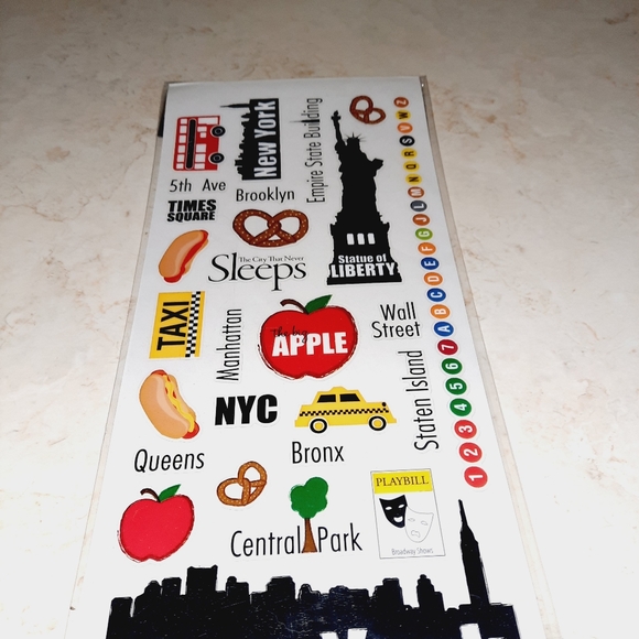 Stickabilities NEW YORK CITY Stickers - Picture 4 of 10